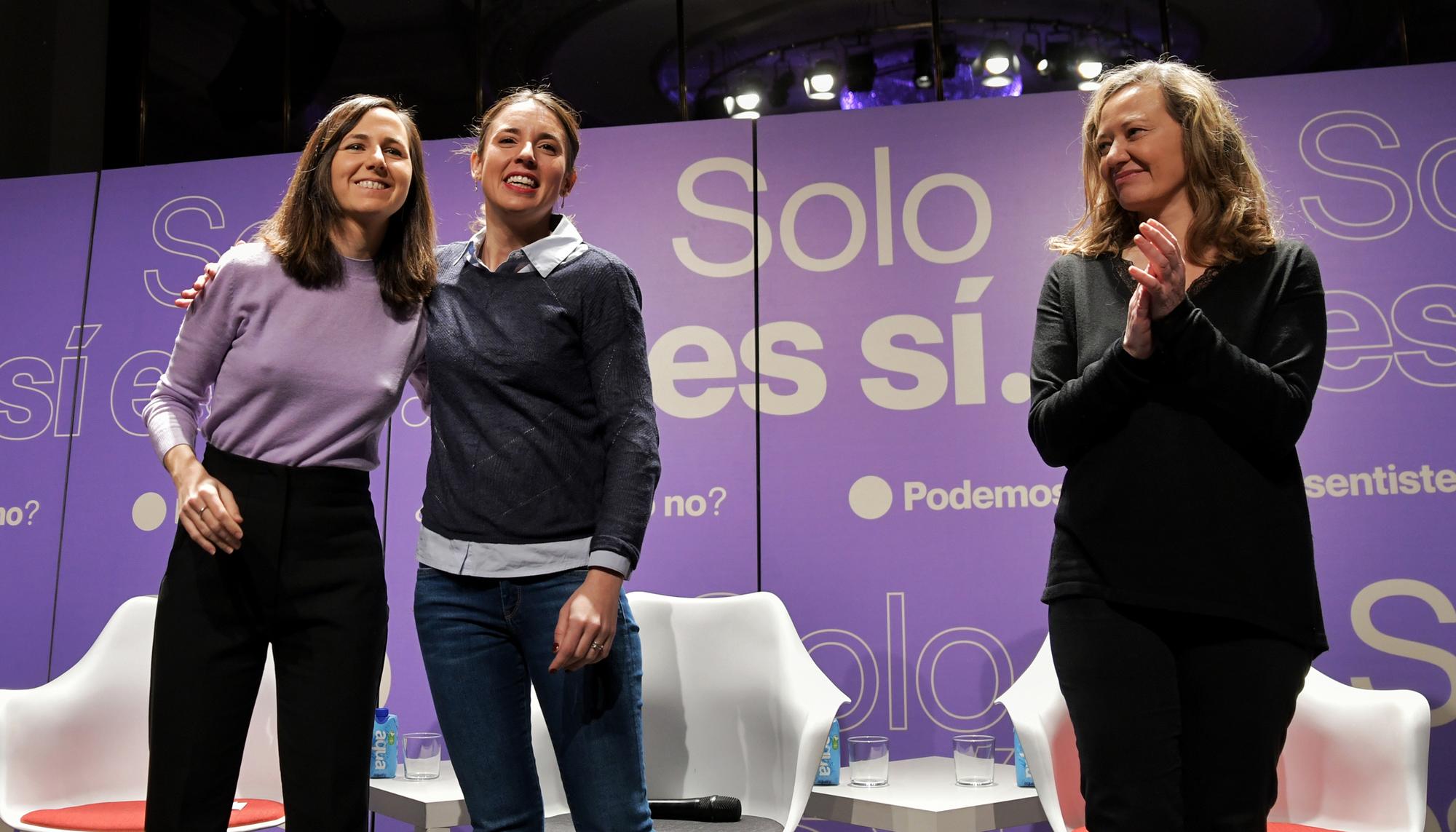 Ione Belarra acto si solo es si